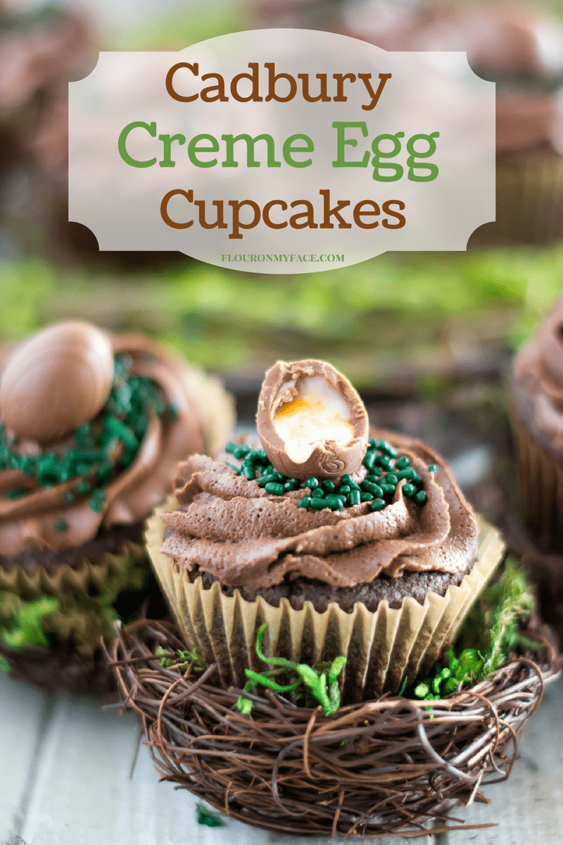 How to make Cadbury Creme Egg Cupcakes for Easter