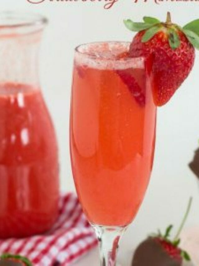 Strawberry Mimosas Recipe