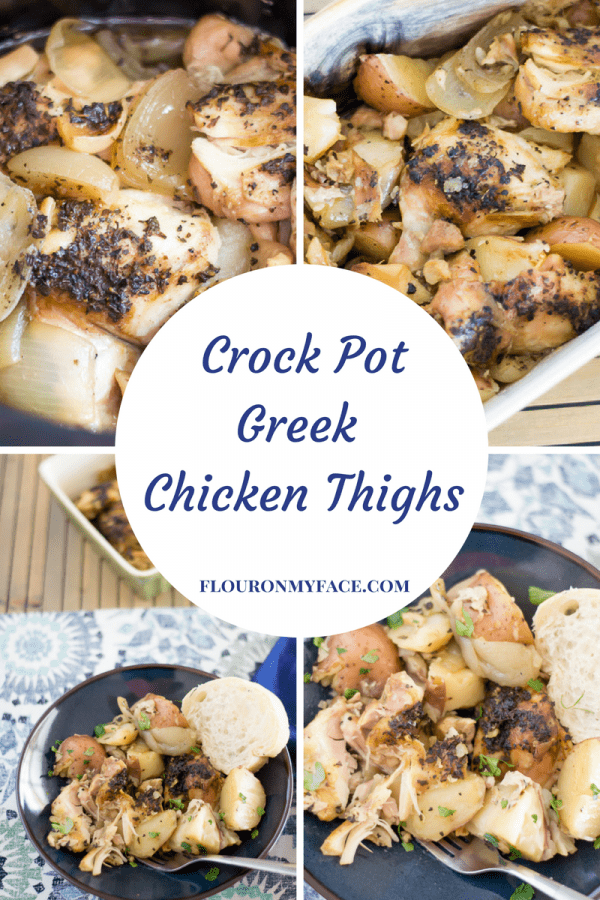 Crock Pot Greek Chicken Thighs Flour On My Face