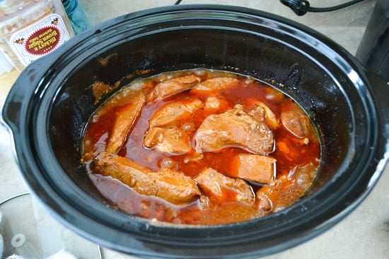 pork riblets, crock pot, pulled pork recipe