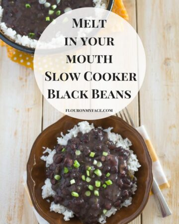 Slow Cooker Black Beans and rice recipe