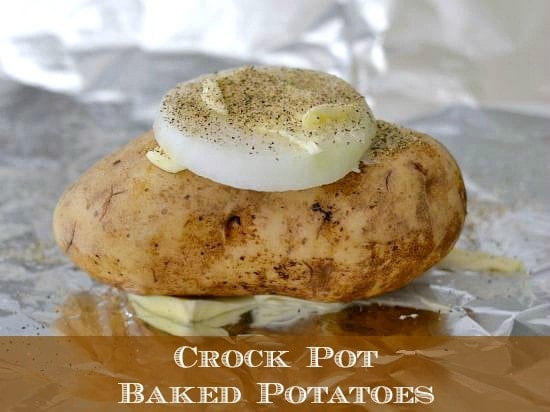Crock Pot Baked Potatoes