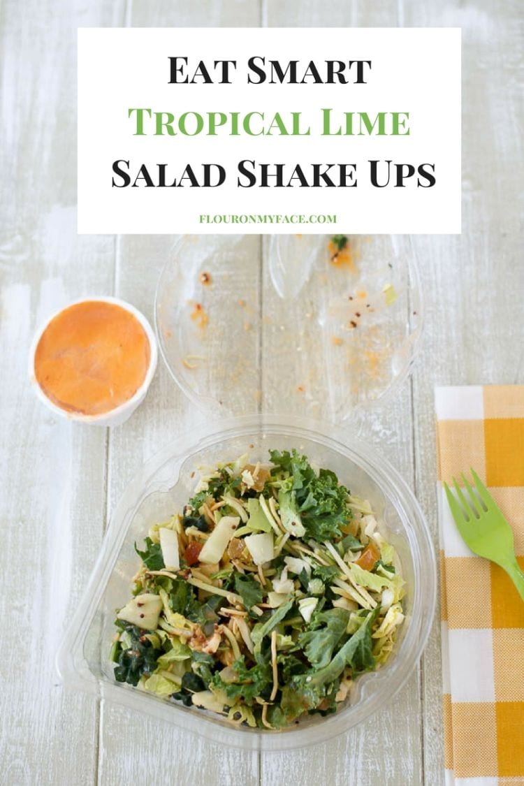 Eat Smart Tropical Lime Salad Shake Ups #ad