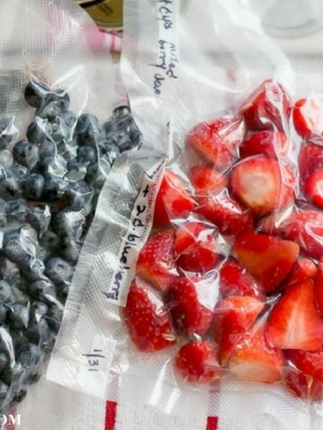 How To Freeze Fresh Berries