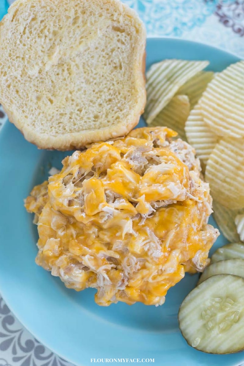 hot chicken salad sandwiches