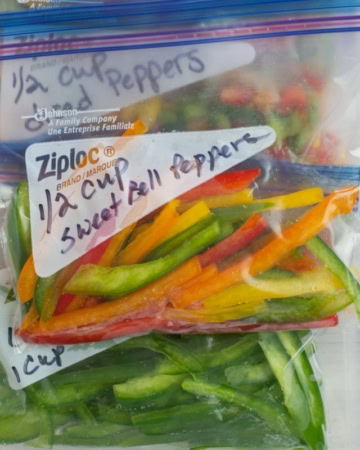 How To Freeze Peppers