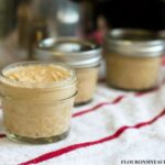 4 oz canning jars of homemade Dijon Mustard
