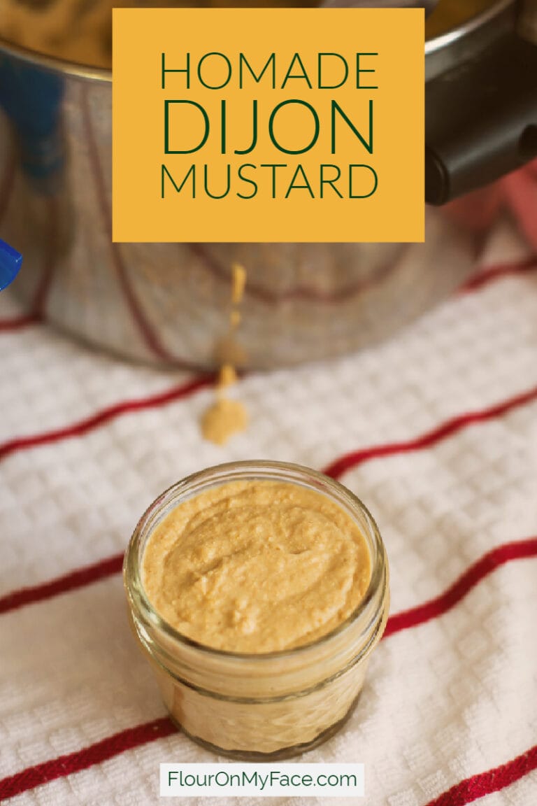 Homemade Dijon Mustard Recipe Flour On My Face