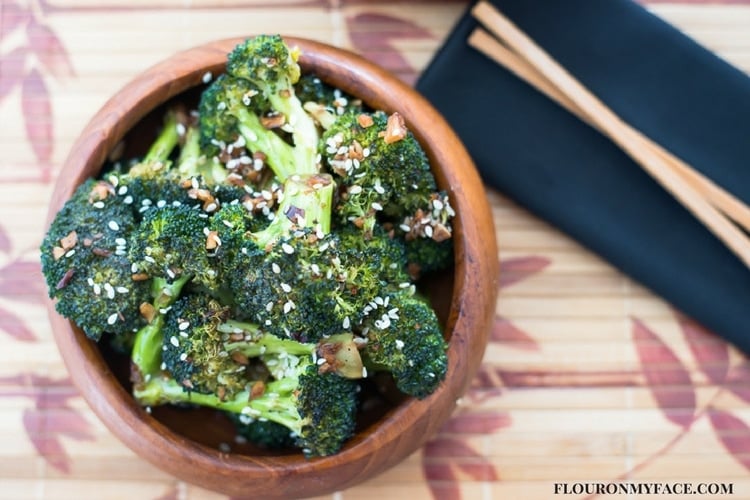 Sesame Roasted Broccoli recipe