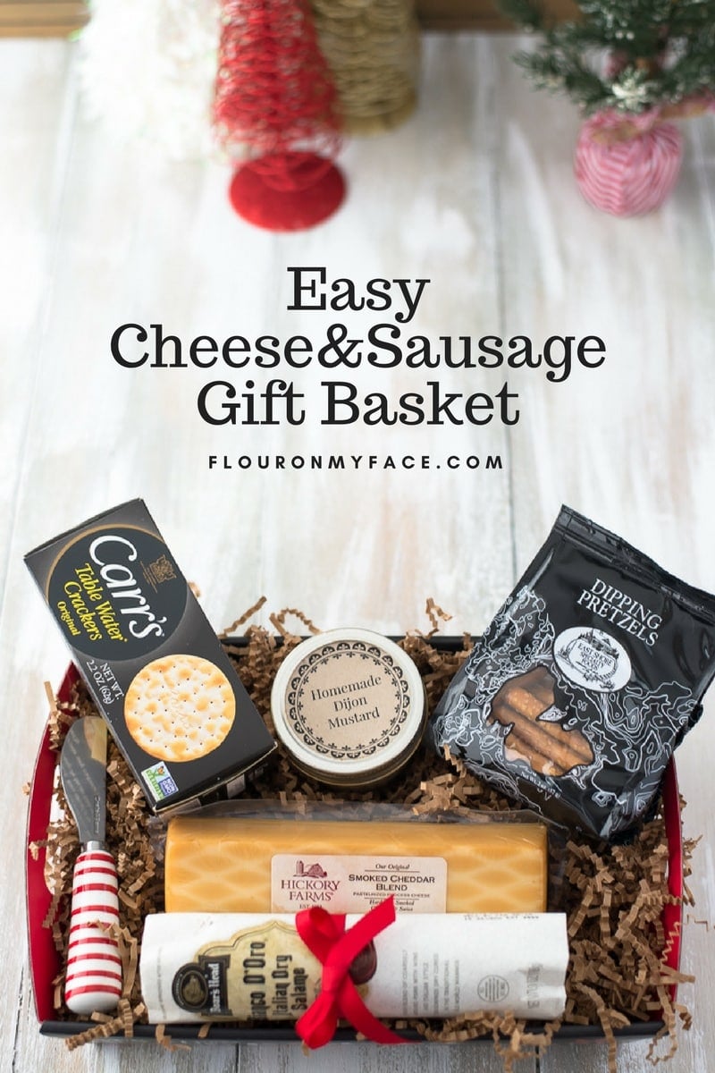 Cheese And Sausage Gift Basket