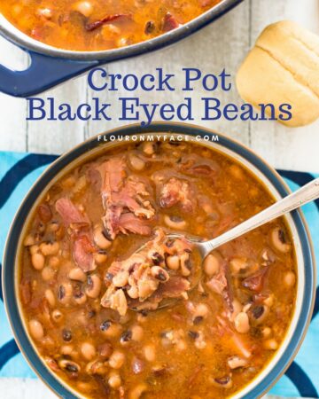 Crock Pot Black Eyed Beans recipe