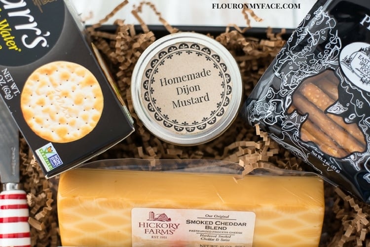 Easy Cheese and Sausage Gift Basket