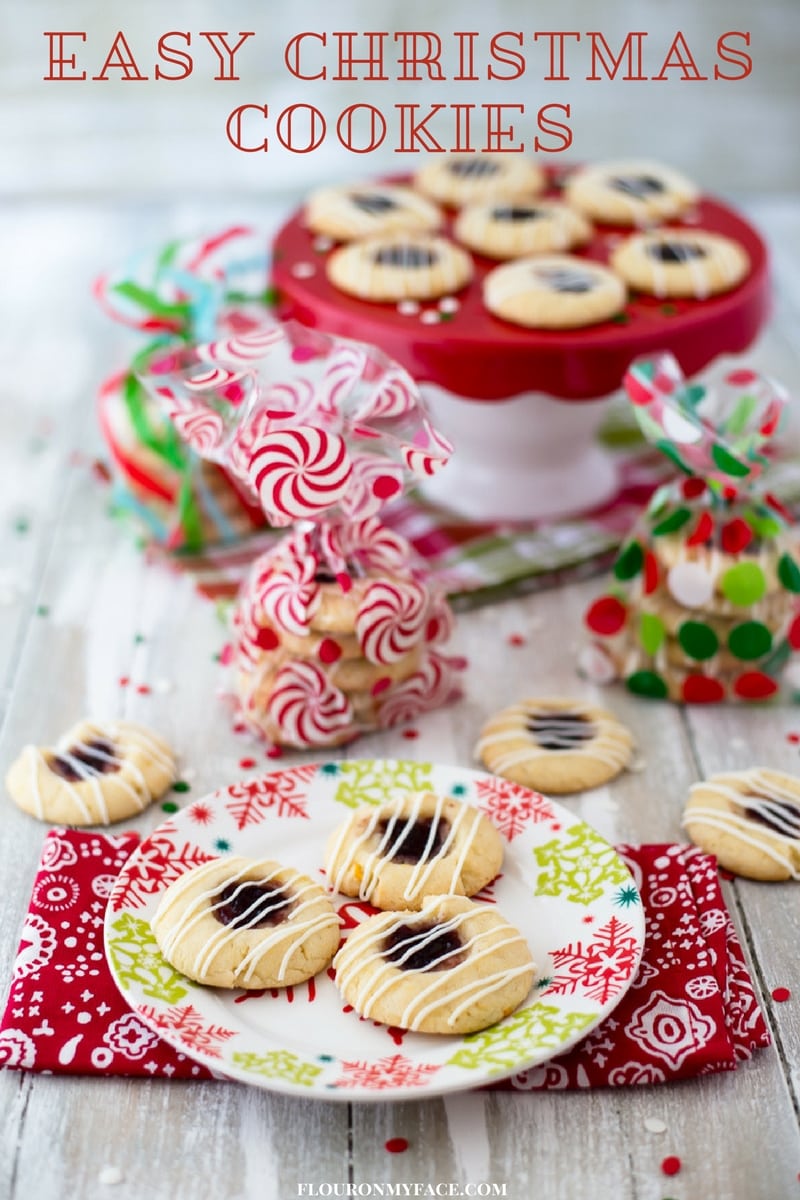 Easy Raspberry Thumbprint Cookies Recipe - Flour On My Face