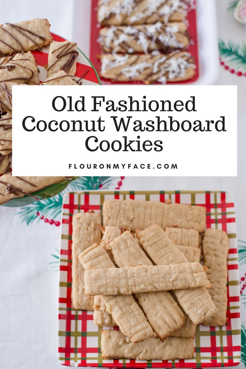 Old Fashioned Coconut Washboard Cookies recipe