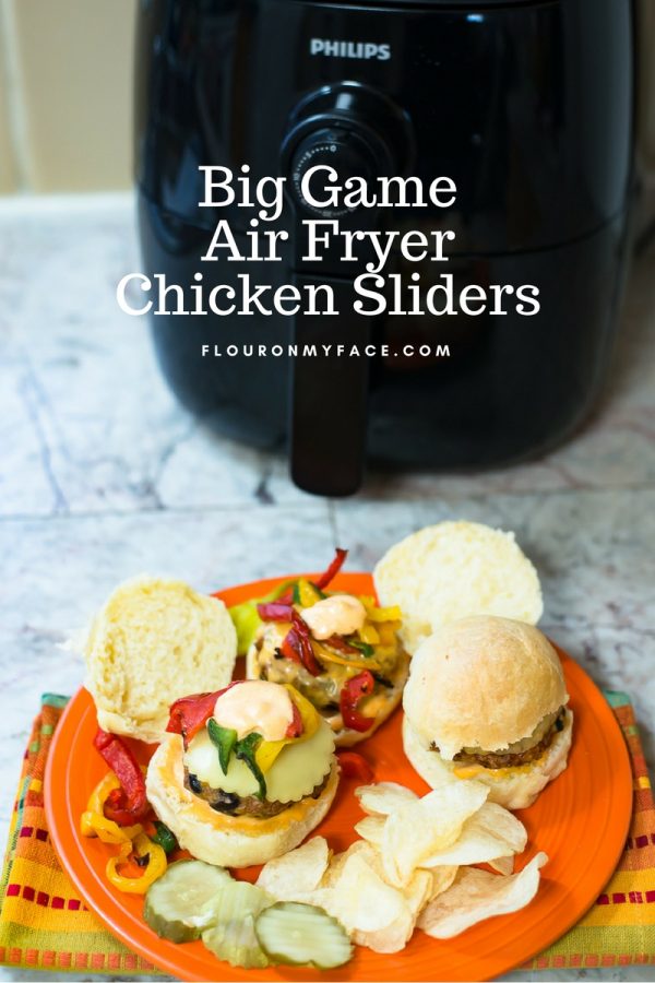 Airfryer Southwestern Chicken Sliders Flour On My Face