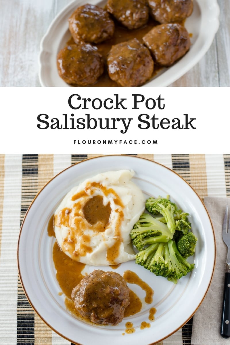 Slow Cooker Salisbury Steak - Dinner at the Zoo