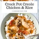 Crock Pot Creole Chicken Recipe