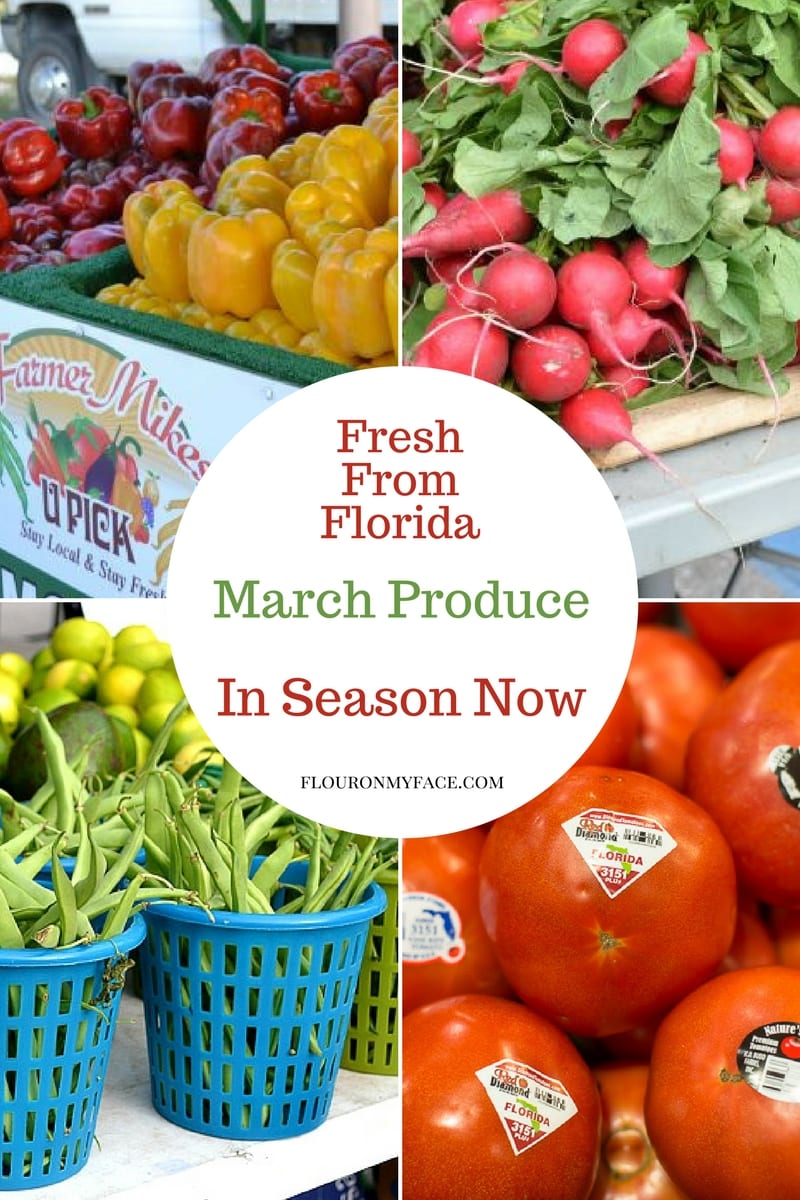 Florida fresh produce in season for March