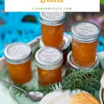 Savory Peach Rosemary Jam Recipe
