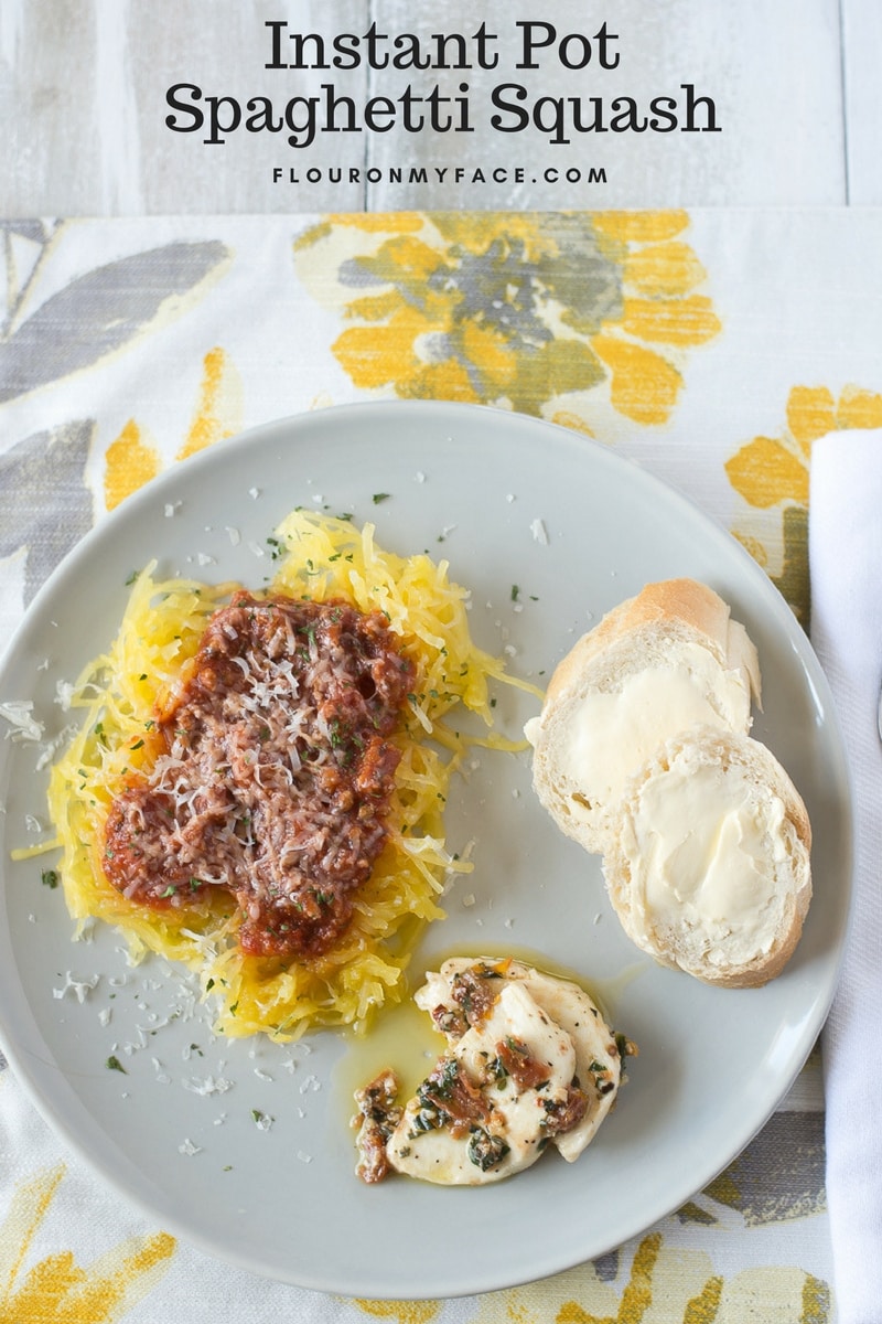 Step by step instructions on how to make Instant Pot Spaghetti Squash 