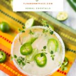 Spicy Jalapeno Thyme Margarita Recipe