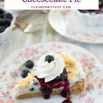 No-Bake Blueberry Cheesecake Pie