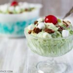 Old Fashioned retro JELLO Pudding recipe Watergate Salad a vintage recipe from grandma