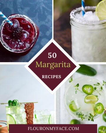 50 Margarita Recipes preview featured image.