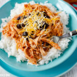 Crock Pot Creamy Chicken Salsa recipe