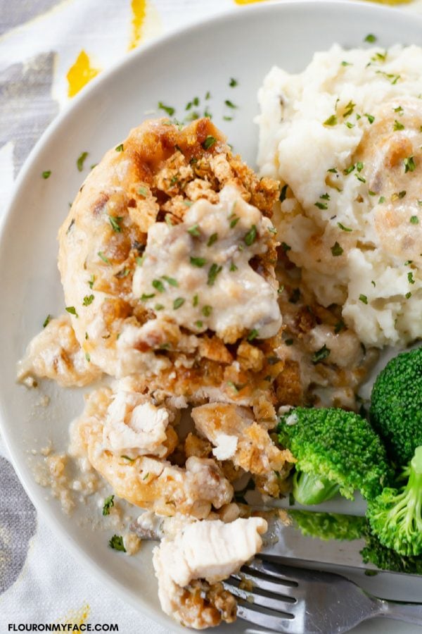 Crock Pot Swiss Chicken Recipe - Flour On My Face