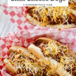 Easy Crock Pot Chili Cheese Dogs