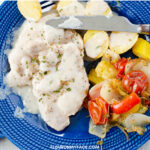 Crock Pot Smothered Pork CHops an easy slow cooker main dish you can rely on.