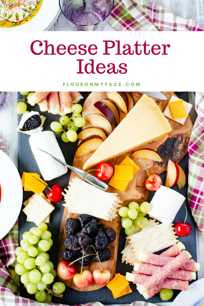 easy fruit and cheese platter