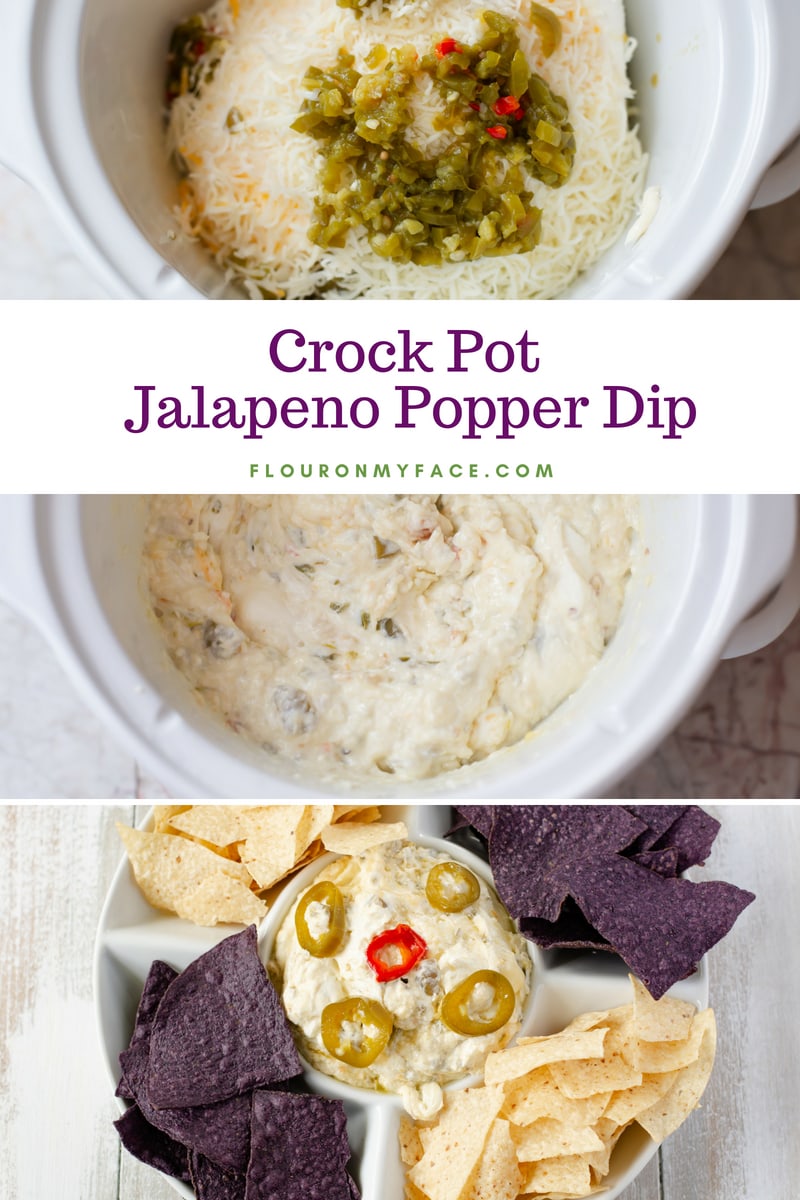 Slow Cooker Jalapeno Popper Dip - In Krista's Kitchen