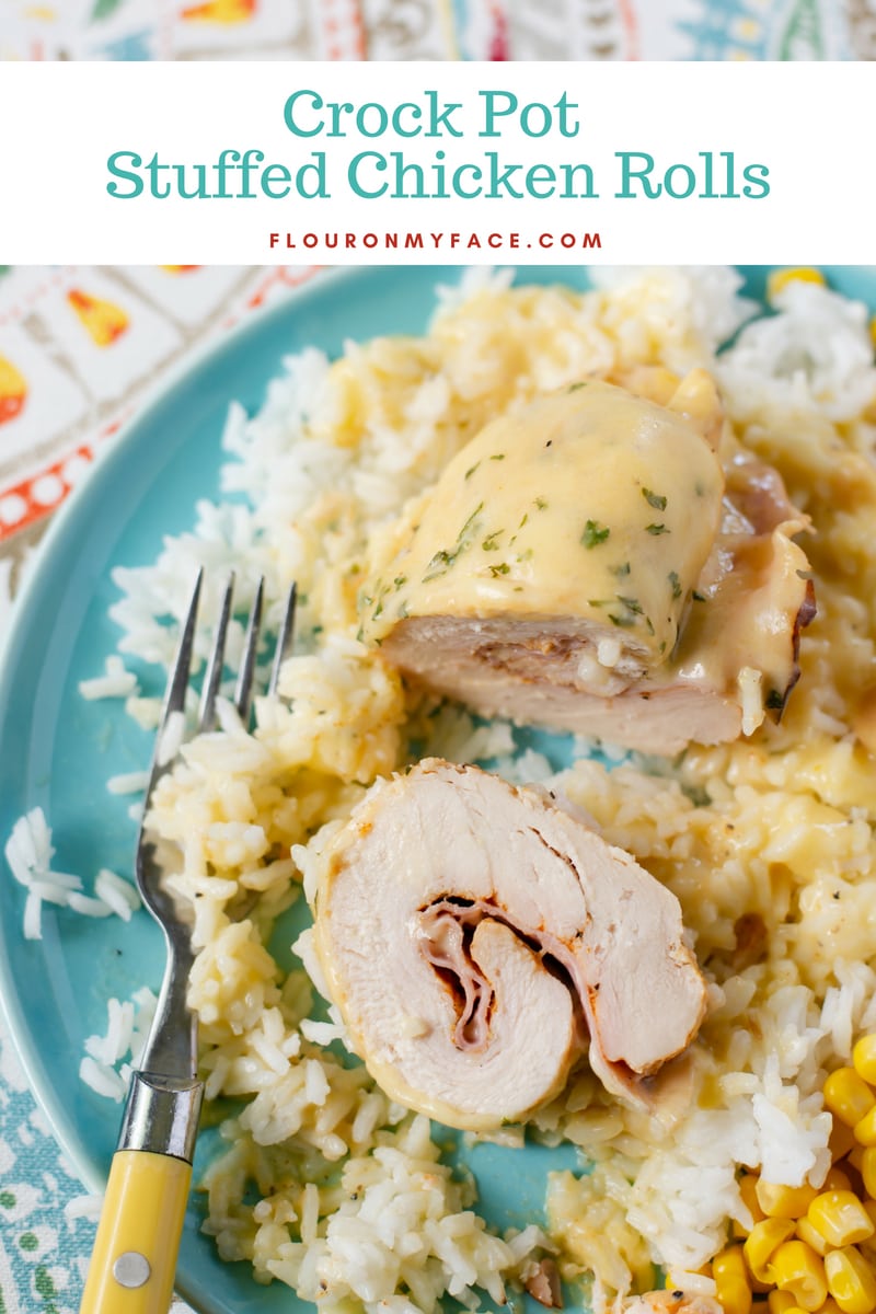 Crock Pot Stuffed Chicken Rolls