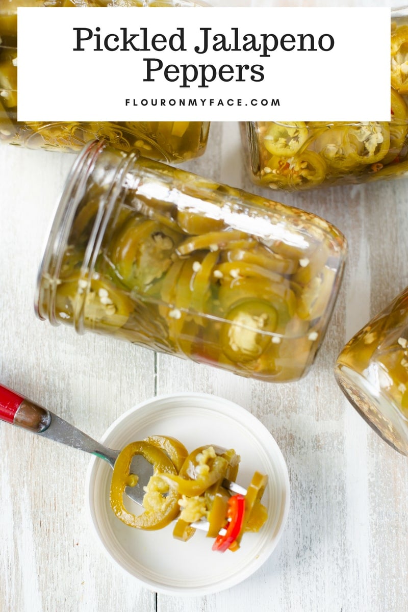 Pickled Jalapeno Peppers recipe: Canning garden fresh or store bought jalapeno peppers is a great way to preserve sweet and hot peppers.