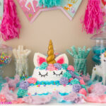 How To Make a Unicorn Ice Cream Cake DIY recipe