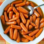 Easy Crock Pot Glazed Carrots recipe