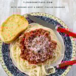 Chunky Crock Pot Spaghetti Meat Sauce Recipe