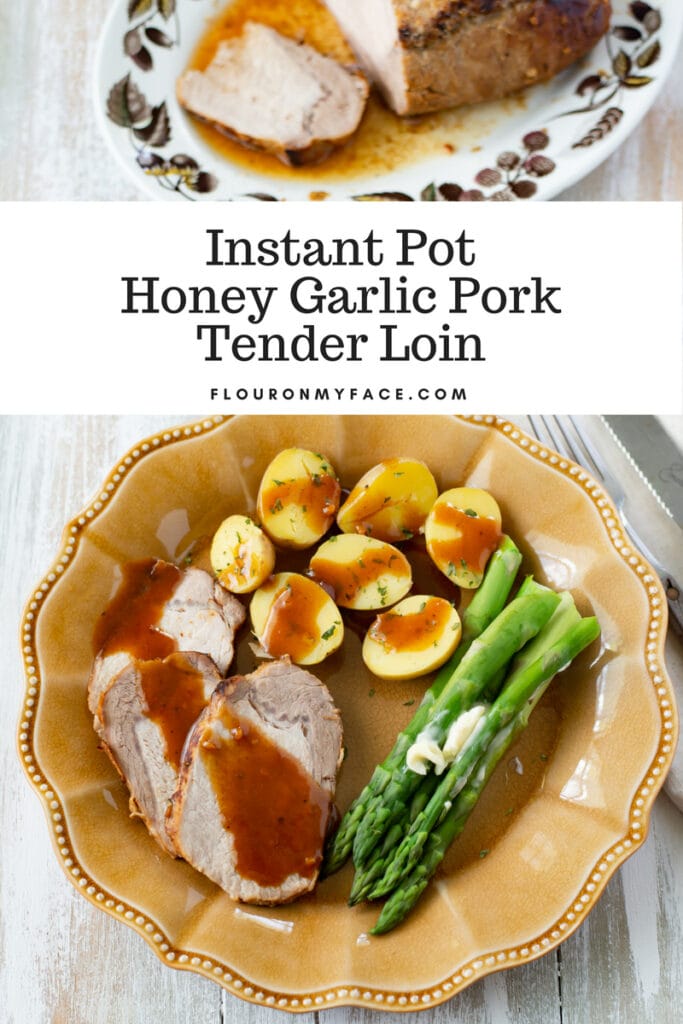 Instant Pot Honey Garlic Pork Tender Loin recipe.