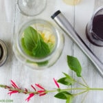 Pineapple Sage Cocktail Ingredients.