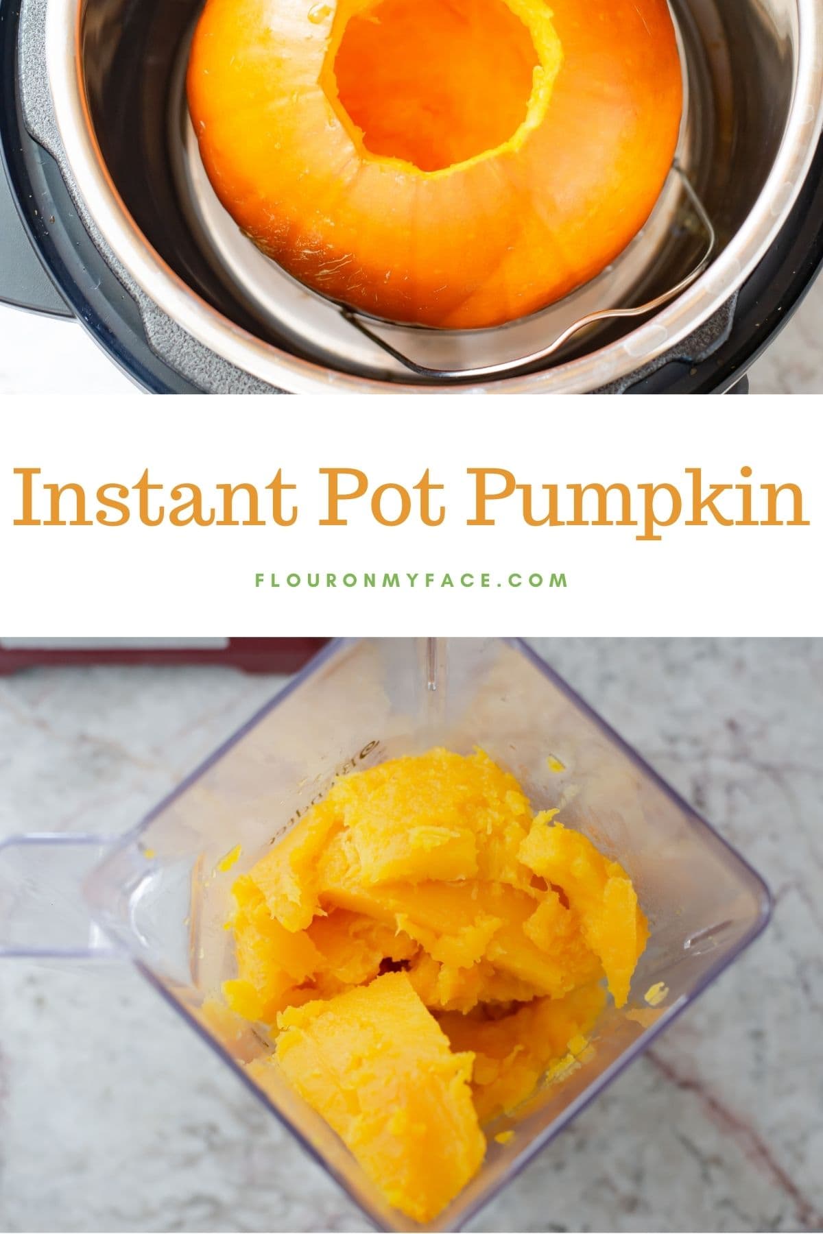 How to make Instant Pot Pumpkin in the electric pressure cooker.