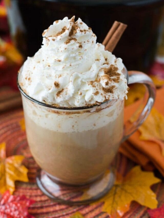 Crock Pot Pumpkin Spice RumChata Latte - Flour On My Face