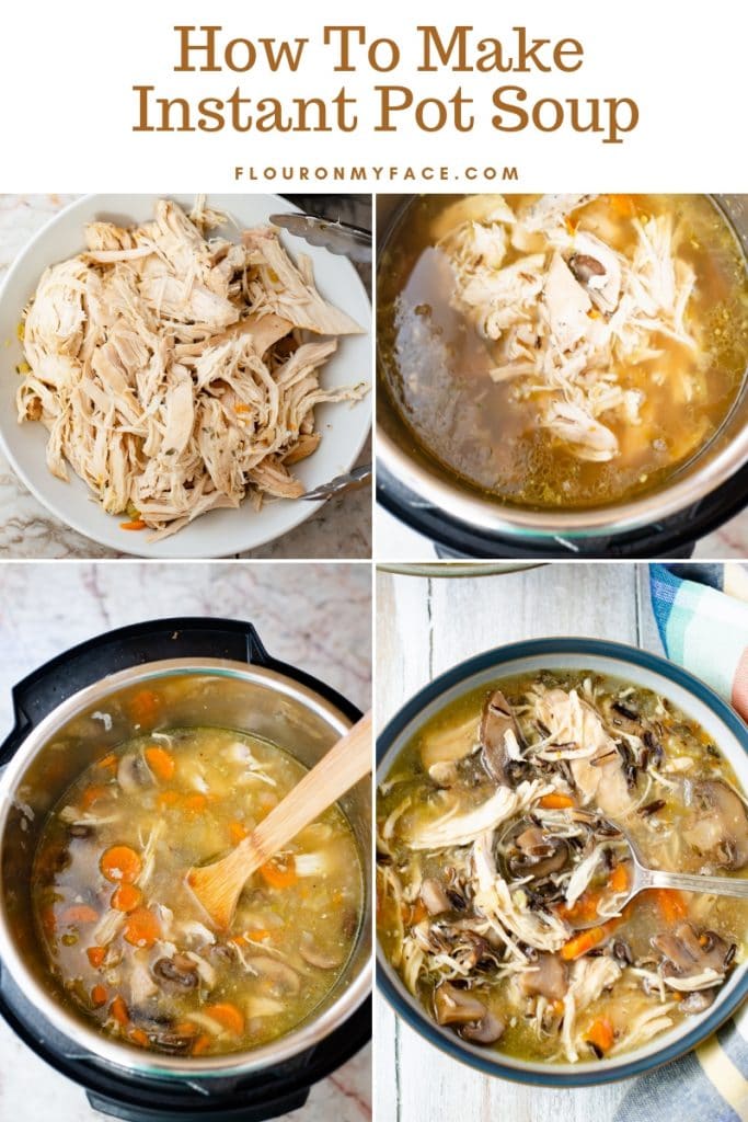 Instant Pot Chicken Wild Rice Mushroom Soup Flour On My Face