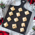 Goat Cheese Crescent Roll Appetizer recipe on a serving tray