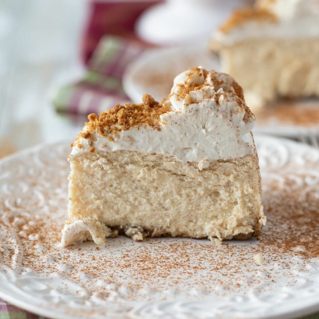 Amazing Instant Pot Eggnog Cheesecake Flour On My Face