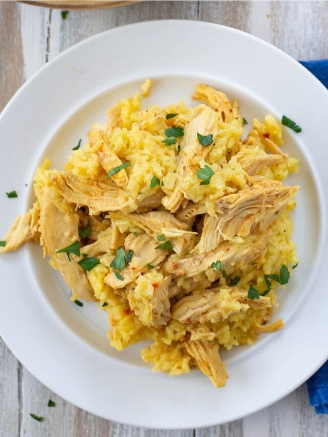 Crock Pot Chicken and Rice Flour On My Face