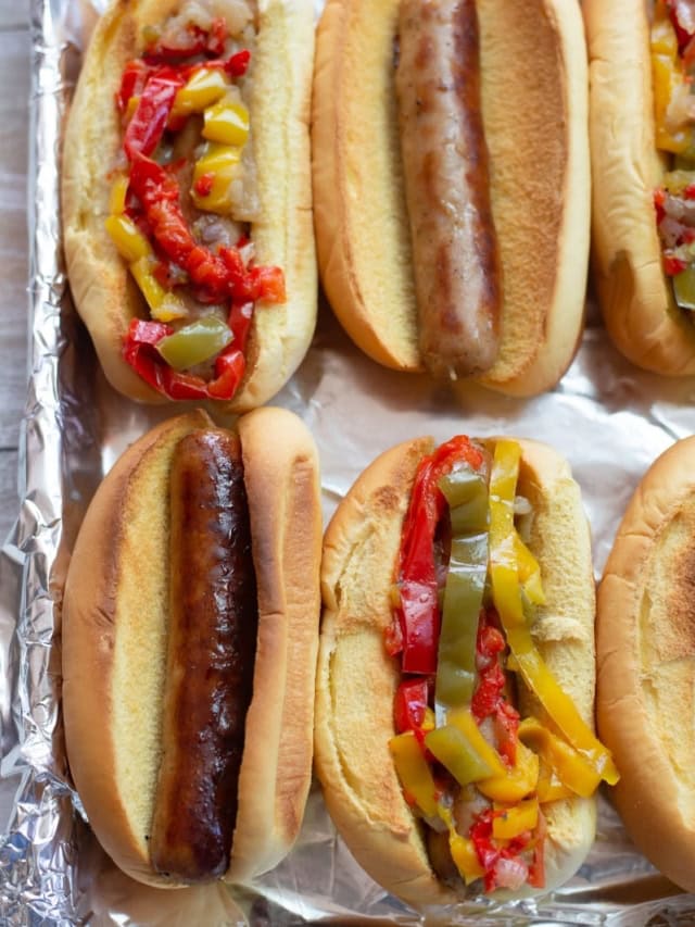 Instant Pot Brats and Peppers