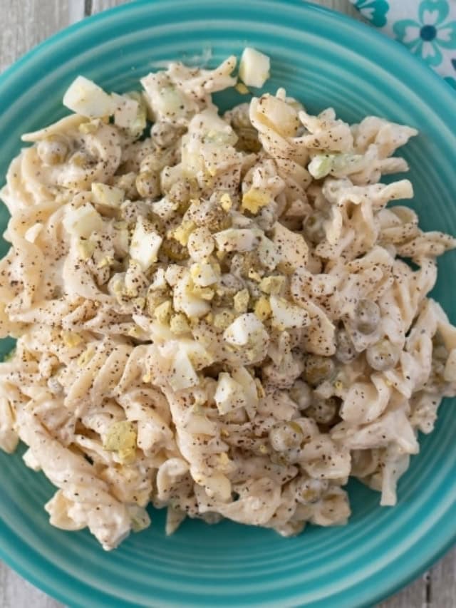 Creamy Tuna Pasta Salad