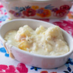 Single serve bowl with Gouda Cauliflower Casserole recipe